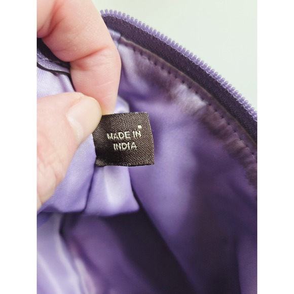 Coach Signature Canvas, Pocket Swing Pack Light Purple Cross Body - Picture 4 of 9